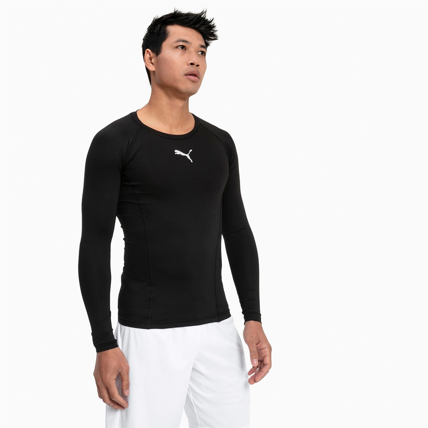 LIGA Baselayer Tee LS Schwarz