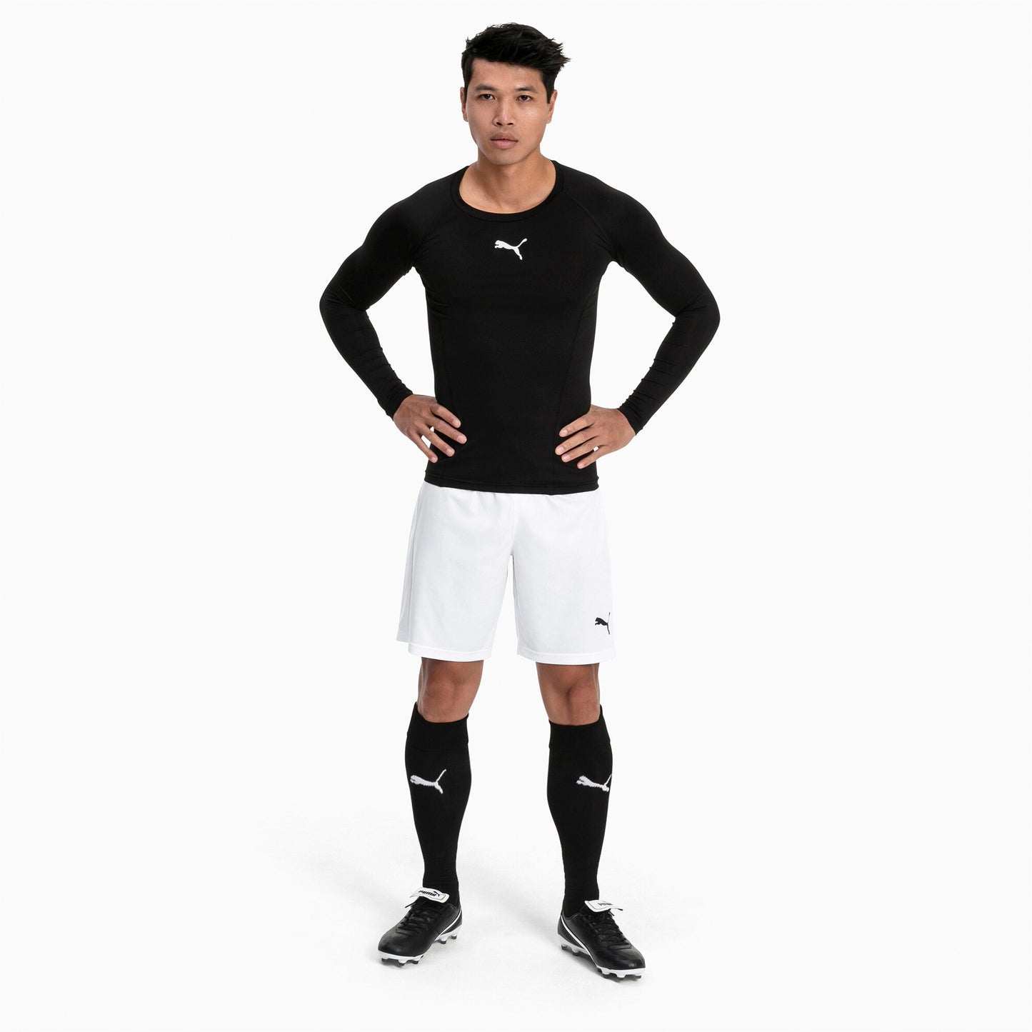 LIGA Baselayer Tee LS Schwarz