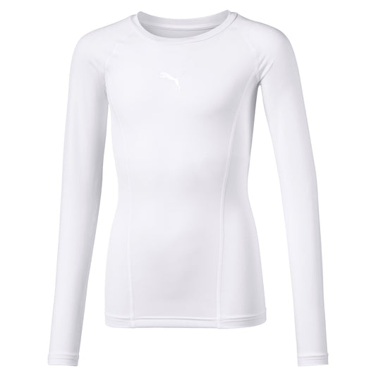 LIGA Baselayer Tee LS Jr Weiß