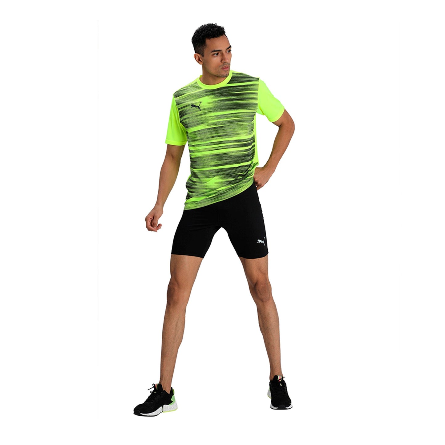 LIGA Baselayer Short Tight Schwarz