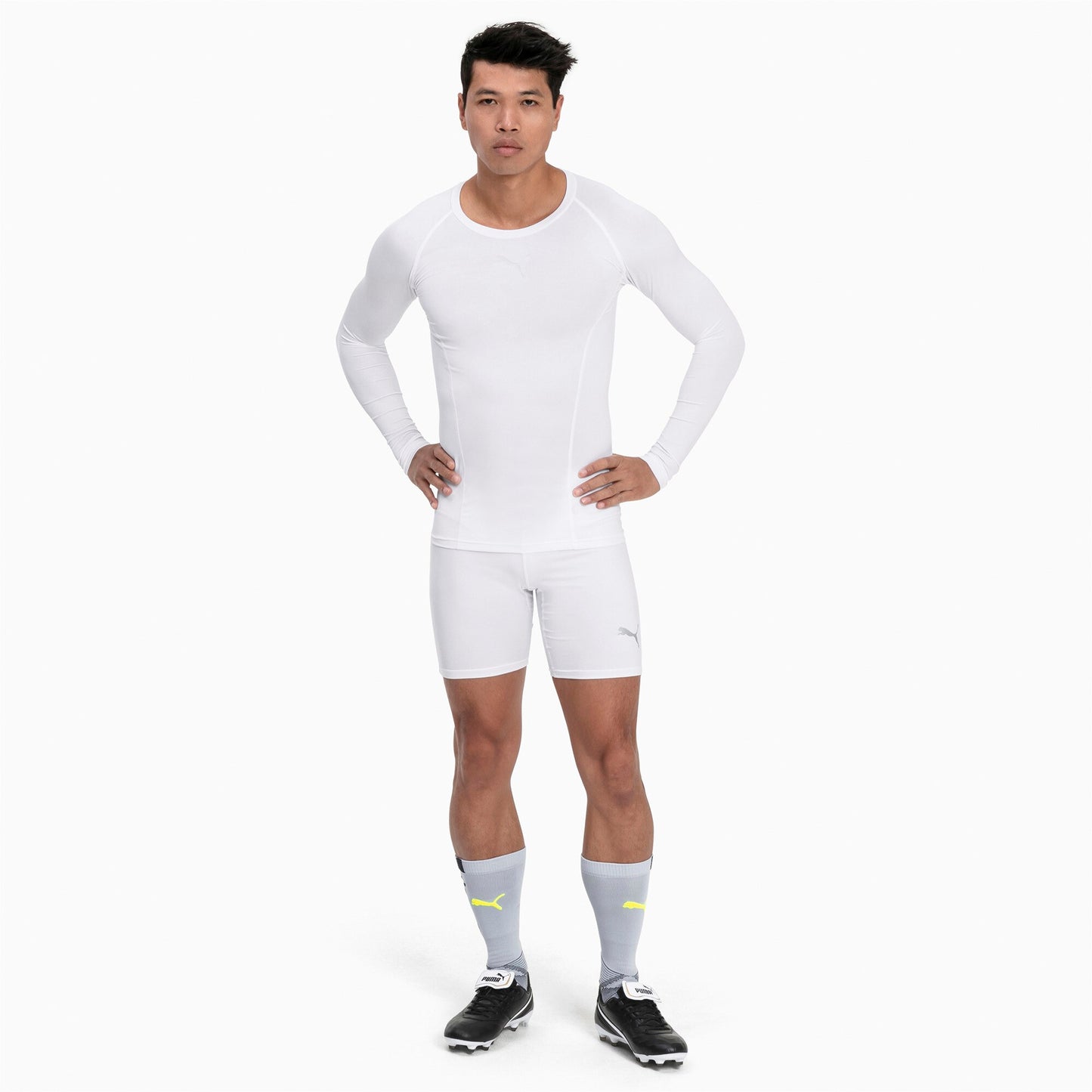 LIGA Baselayer Short Tight Weiß