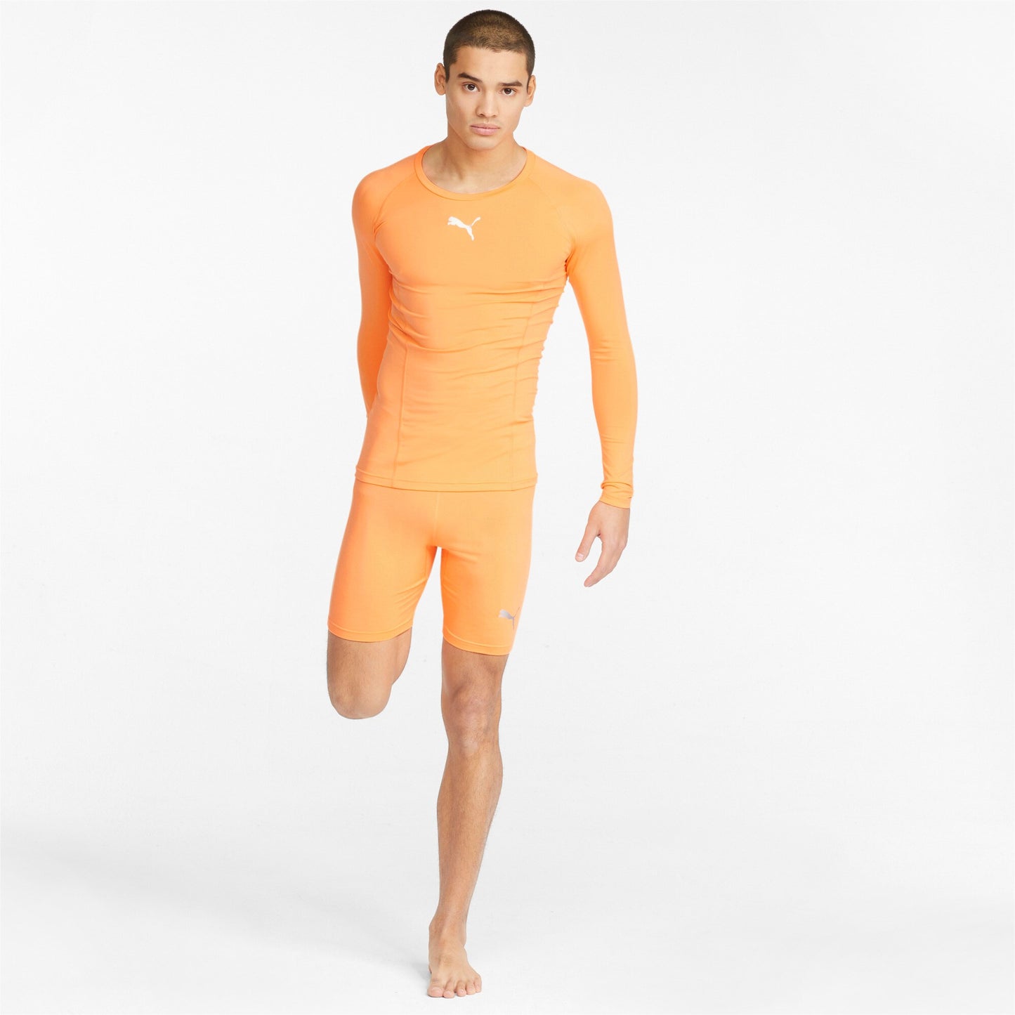 LIGA Baselayer Short Tight Orange