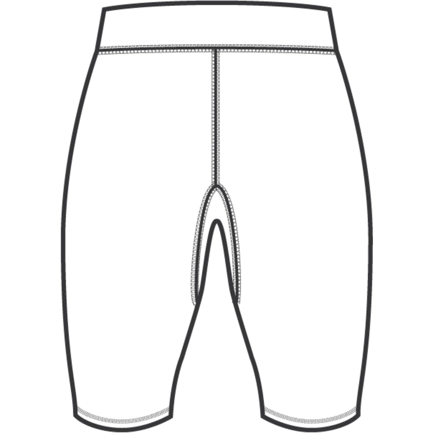 LIGA Baselayer ShortTight Jr Weiß