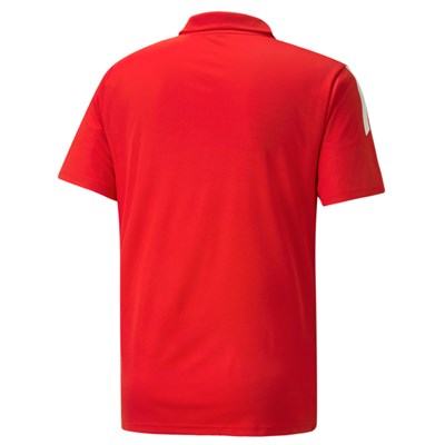 teamLIGA Sideline Polo Rot