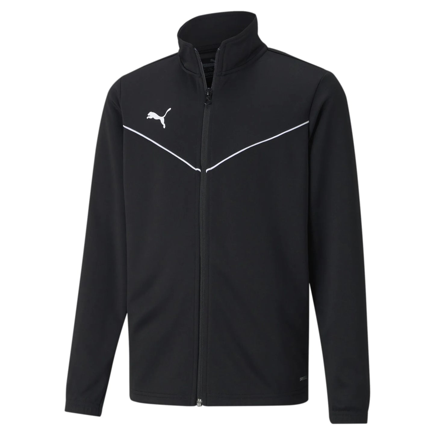 teamRISE Training Poly Jacket Jr Schwarz