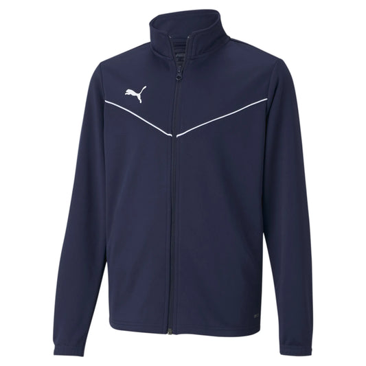 teamRISE Training Poly Jacket Jr Blau