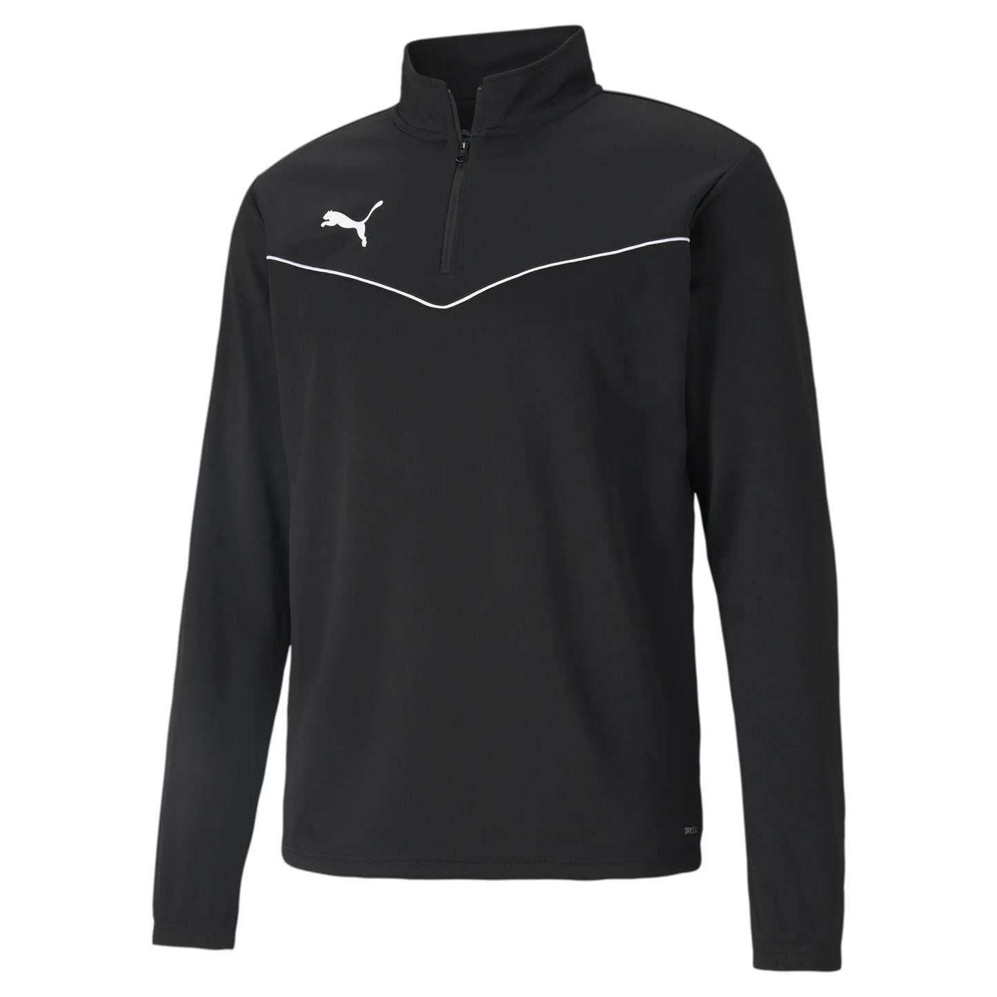 teamRISE 1/4 Zip Top Schwarz