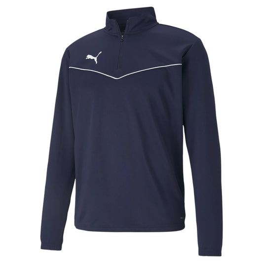 teamRISE 1/4 Zip Top Blau