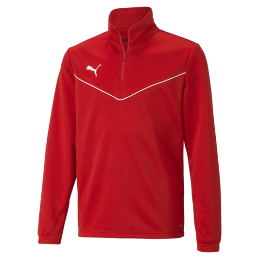 teamRISE 1/4 Zip Top Jr Rot