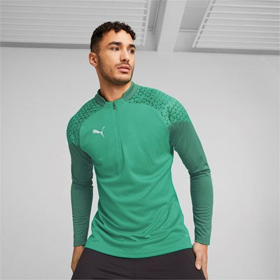 teamCUP Trening 1/4 Zip Top Green