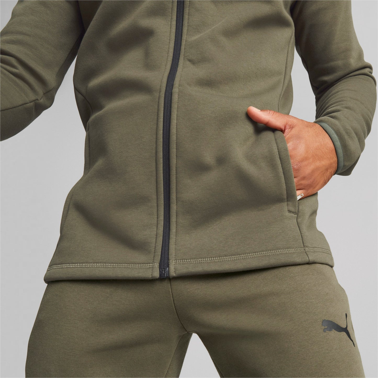 teamCUP Casuals Hooded Jkt Grün