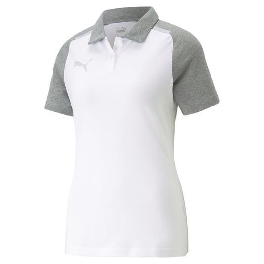 teamCUP Casuals Polo Wmn Weiß