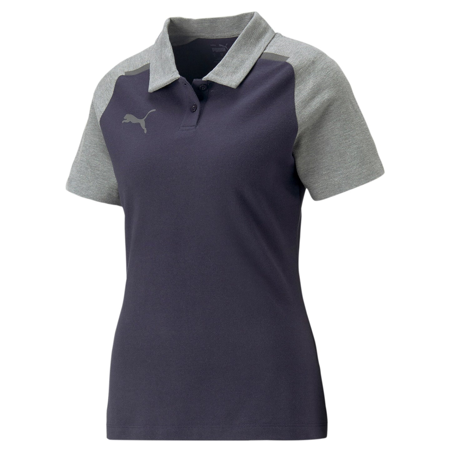 teamCUP Casuals Polo Wmn Blau