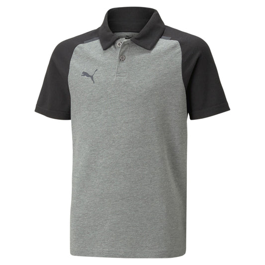 teamCUP Casuals Polo Jr Grau