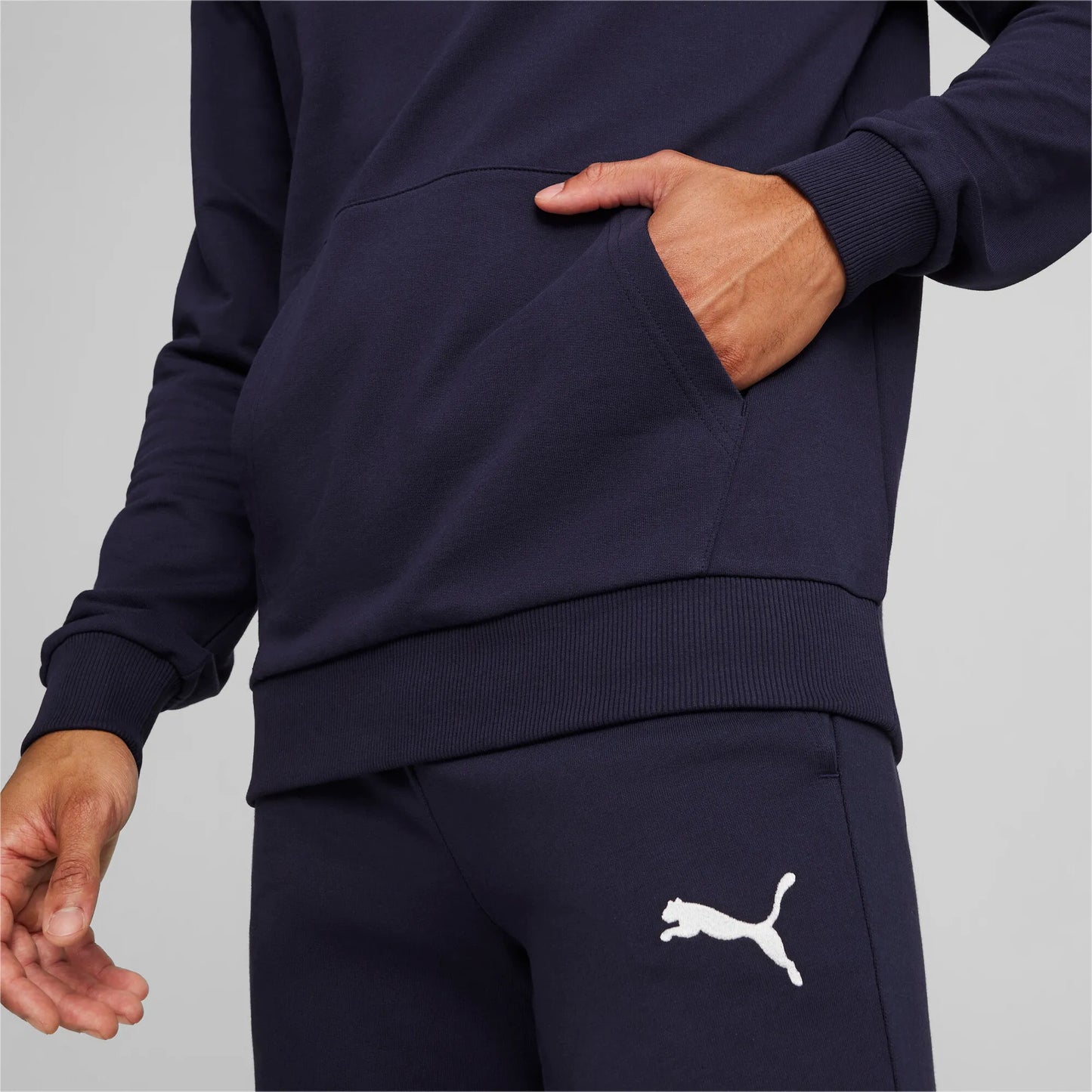 teamGOAL Casuals Hoodie Dunkelblau