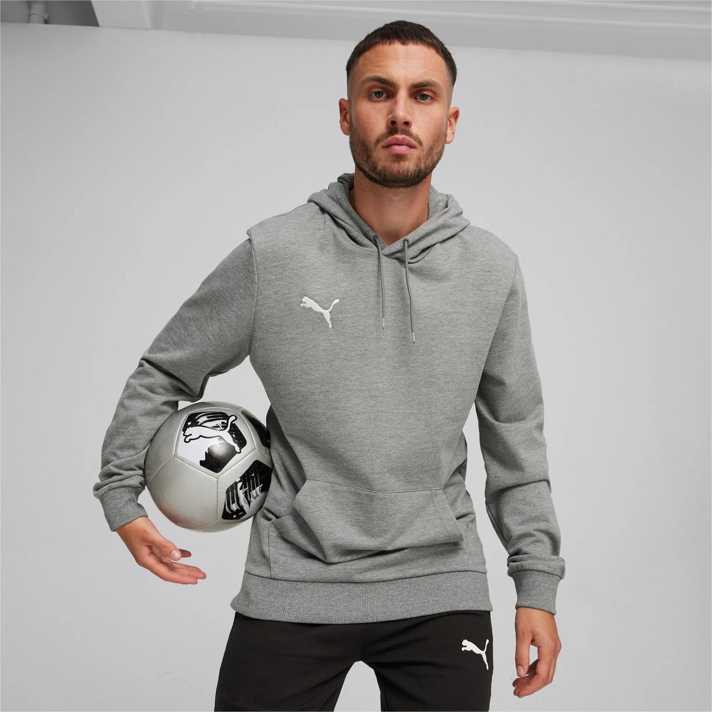 teamGOAL Casuals Hoodie Grau