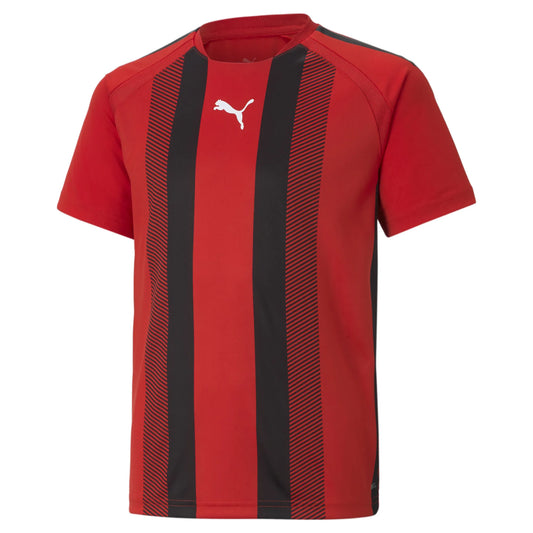 teamLIGA Gestreiftes Trikot Jr Rot