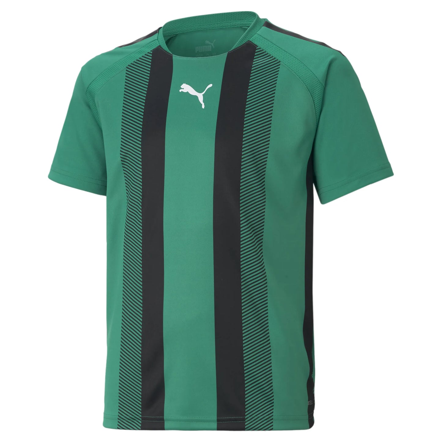 teamLIGA Gestreiftes Trikot Jr Grün