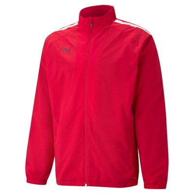 teamLIGA Sideline Jacke Rot